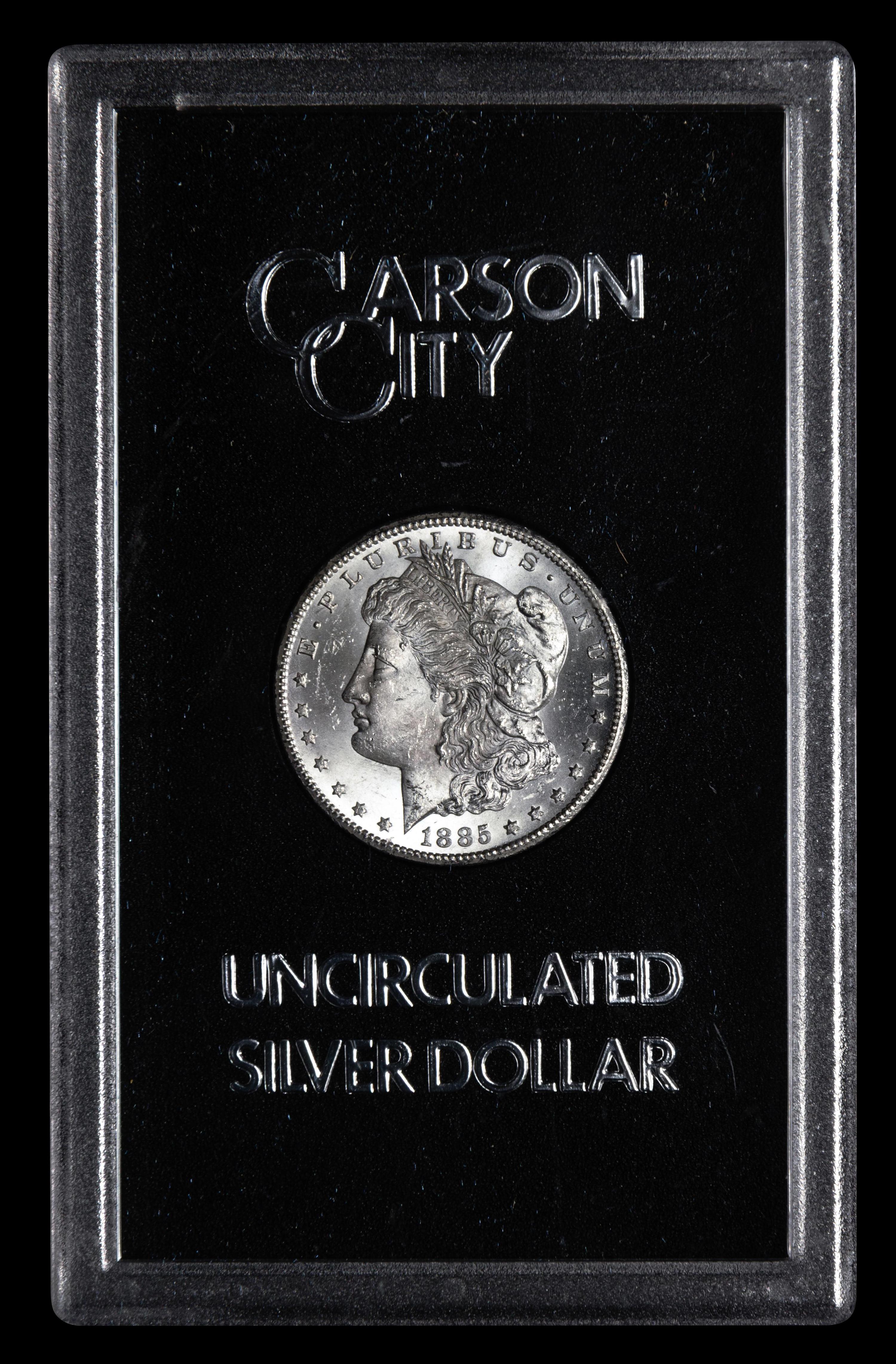 An 1885-CC GSA: Morgan $1 Coin