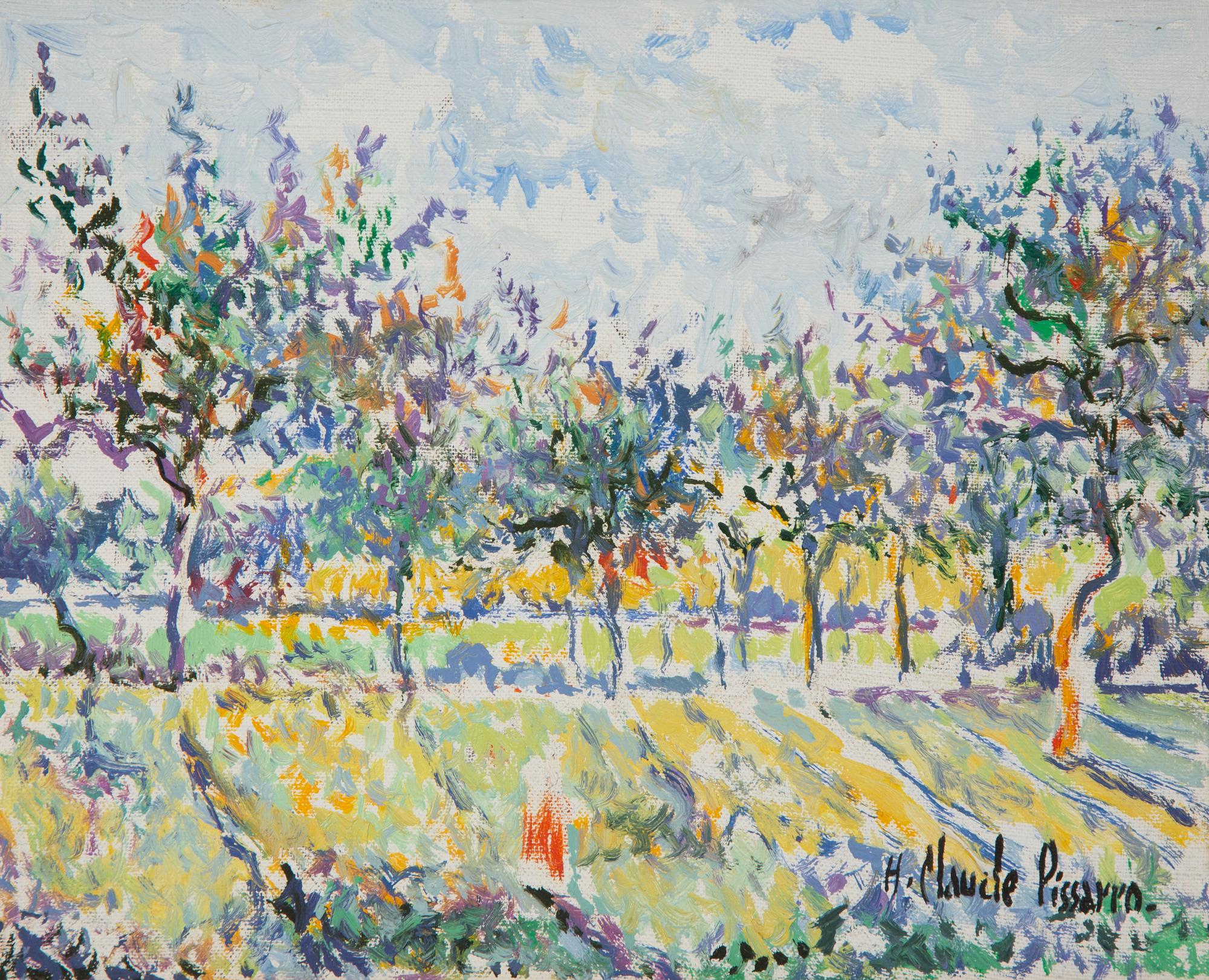 Mariette et Anna cueillent les pommes par un bel après-midi d’automne and Le verger de Fedamore (two works)
