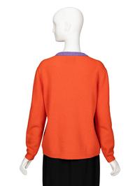 Gucci, Mystic Cat Orange Wool Sweater