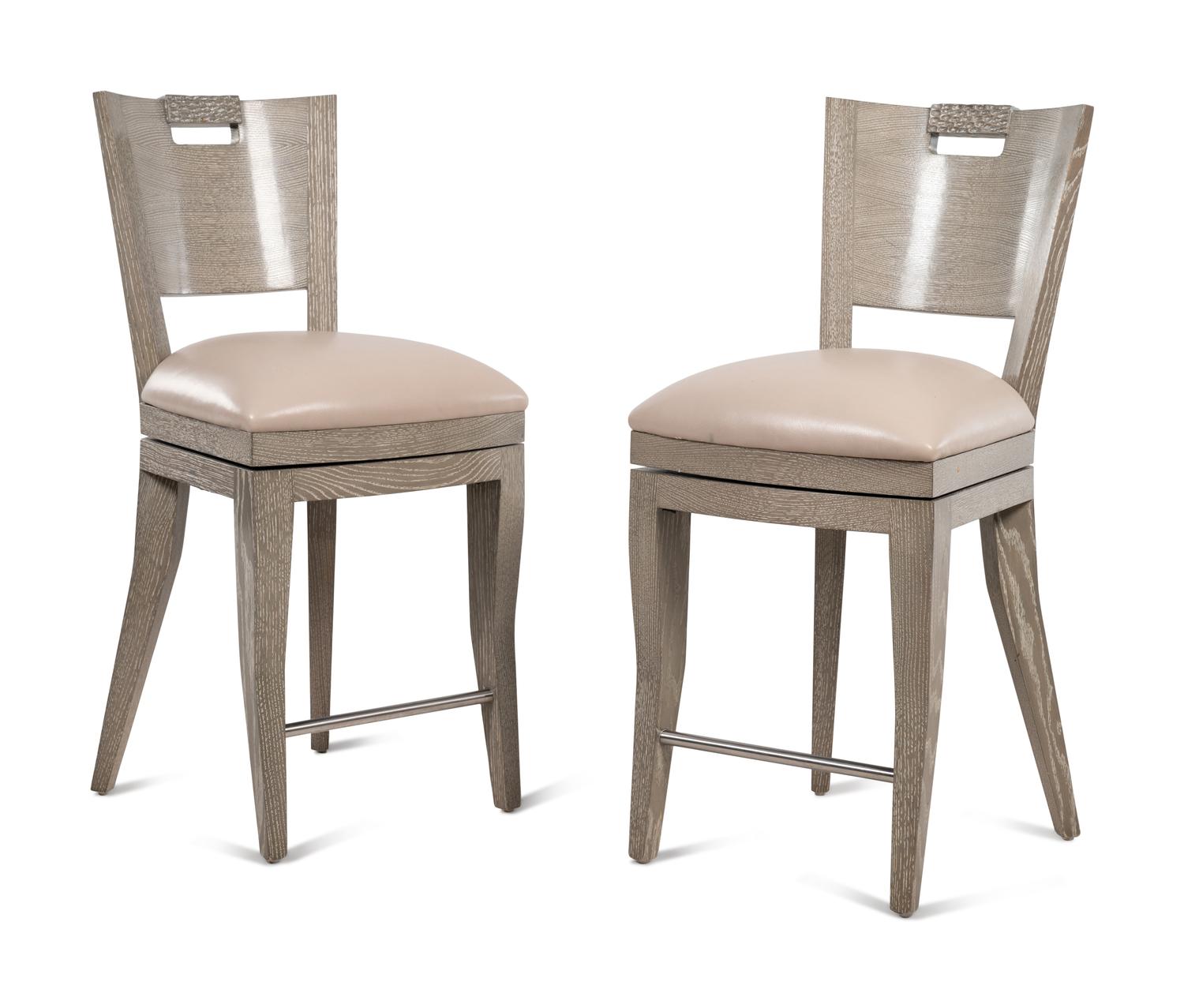 A Set of Five Berman Rosetti Foal Bar Stools