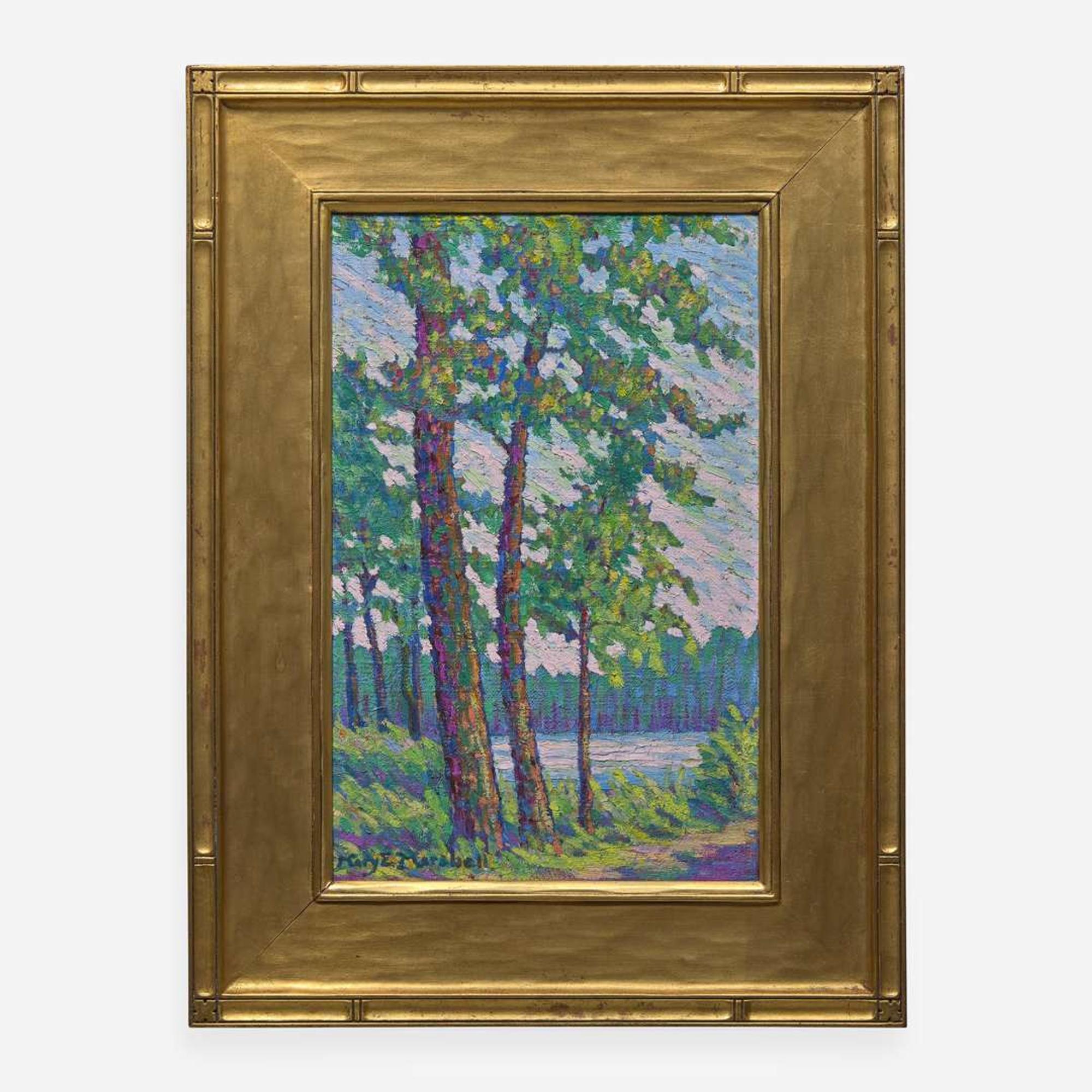 Mary E. Marshall (American, 1868-1942) The Edge of Primeval Forest (Near Lake Itasca, Minnesota)