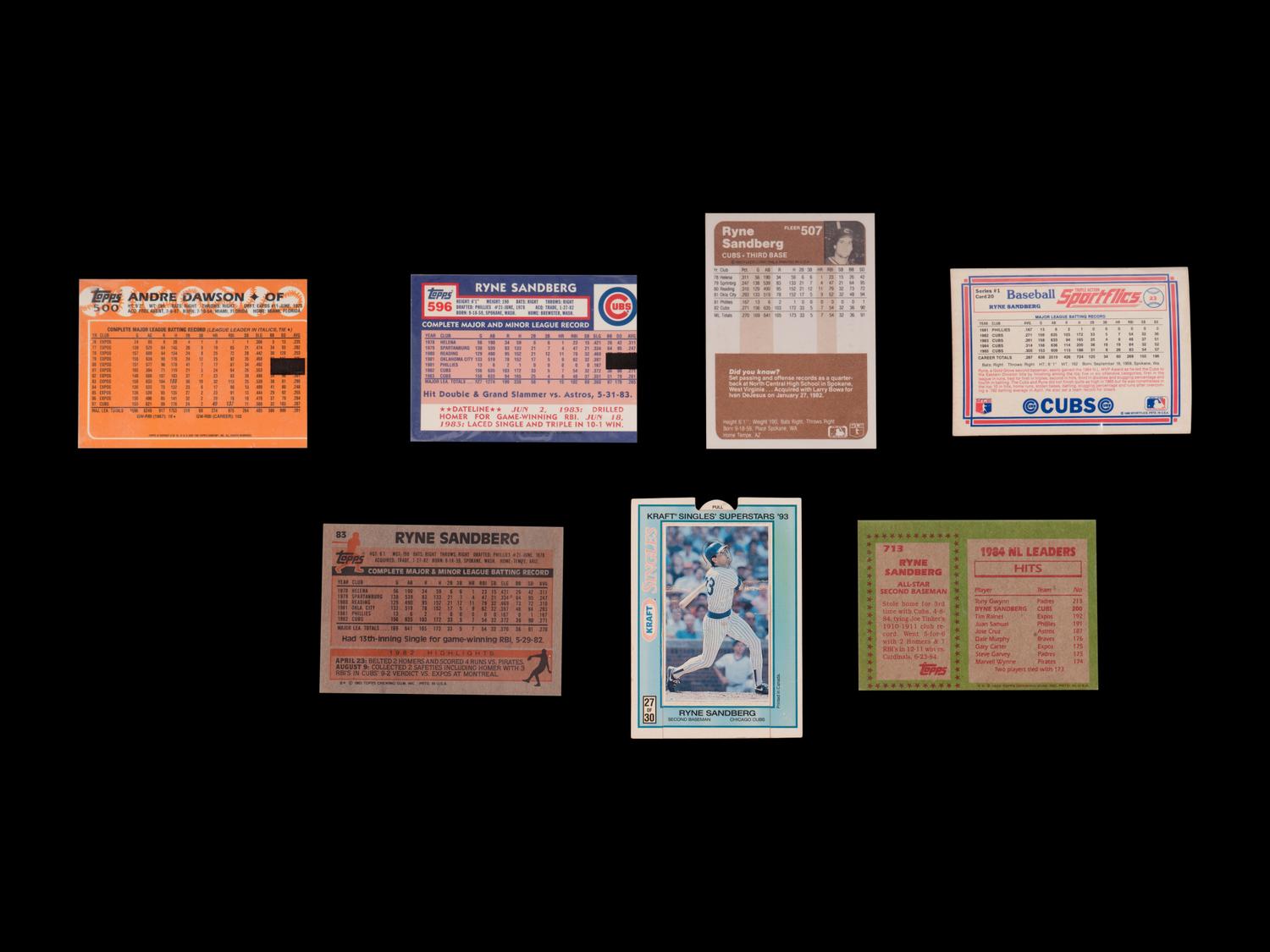 A Large Collection of Chicago Cubs Memorabilia Including Signed Autograph Items (Beckett Authentication Services BAS Certified),