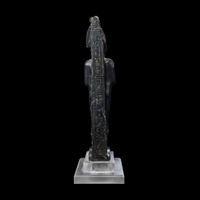 An Egyptian Black Steatite Osiris