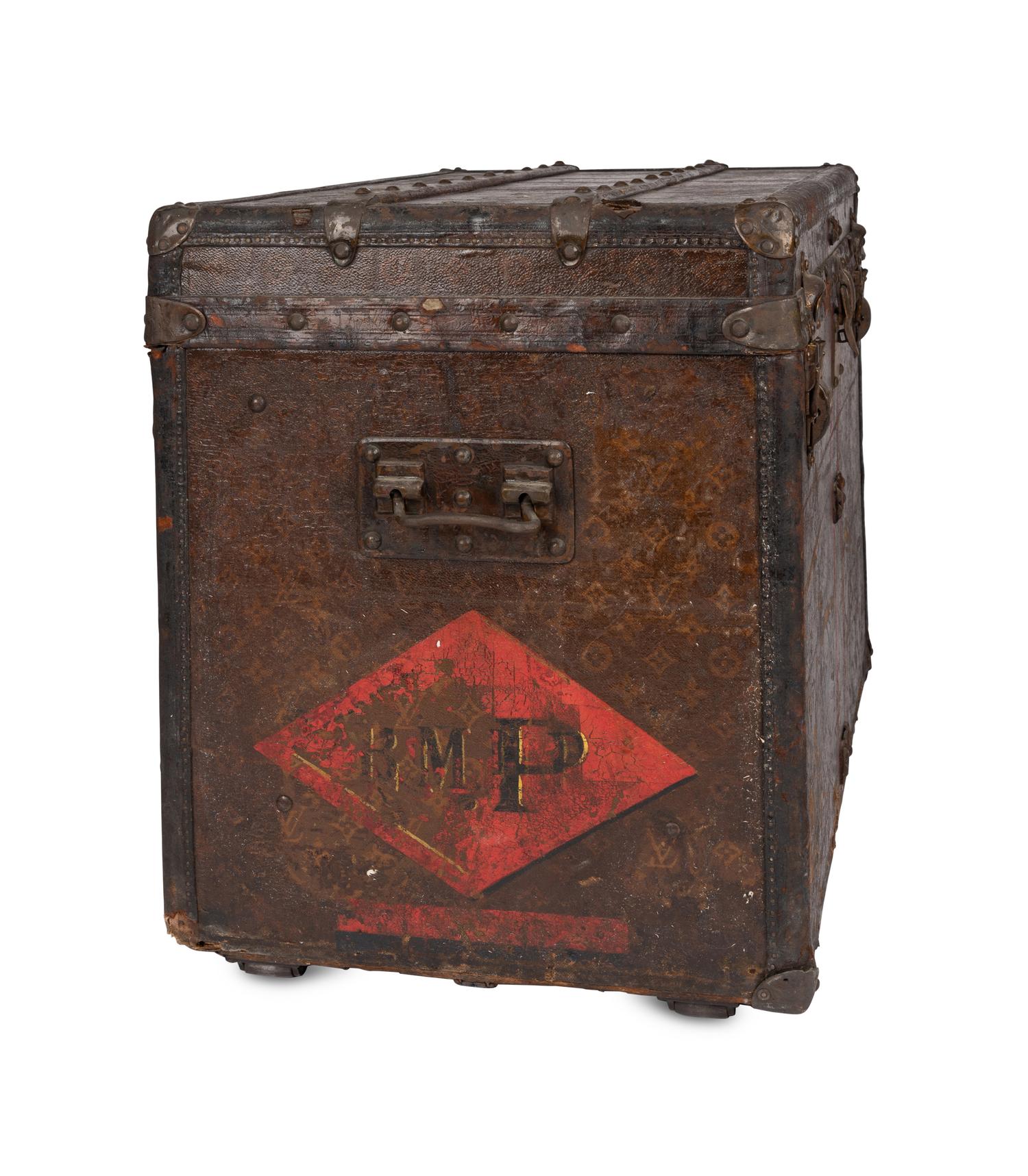 Bertha Palmer's Louis Vuitton Trunk, Late 19th Century