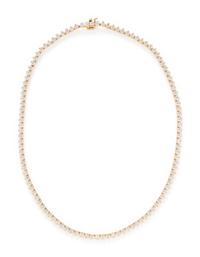 YELLOW GOLD AND DIAMOND NECKLACE