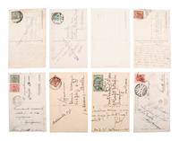 [ADVERTISING]. An extensive collection of trade cards and postcards featuring depictions of beautiful women, including: