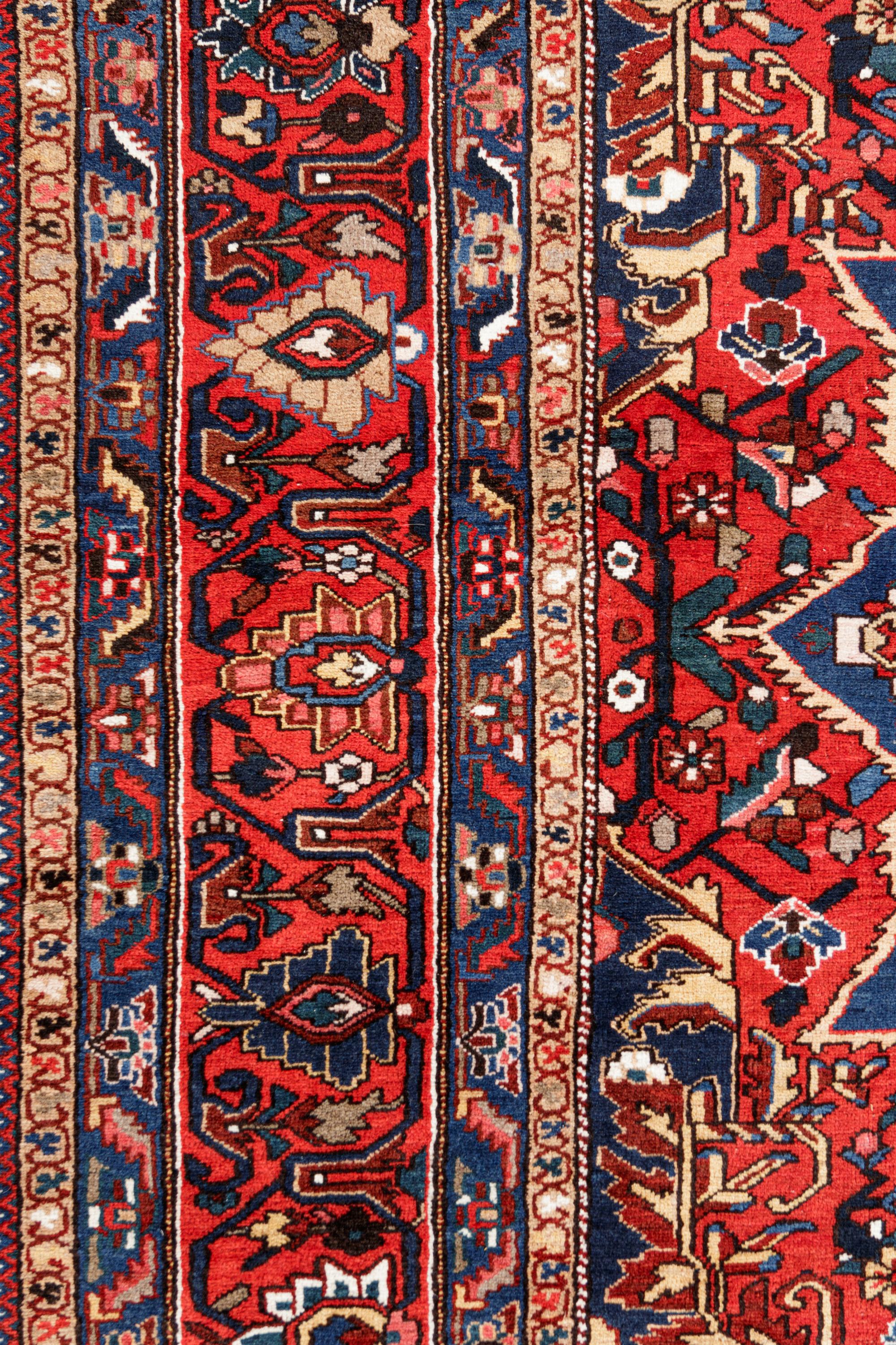 A Heriz Wool Rug