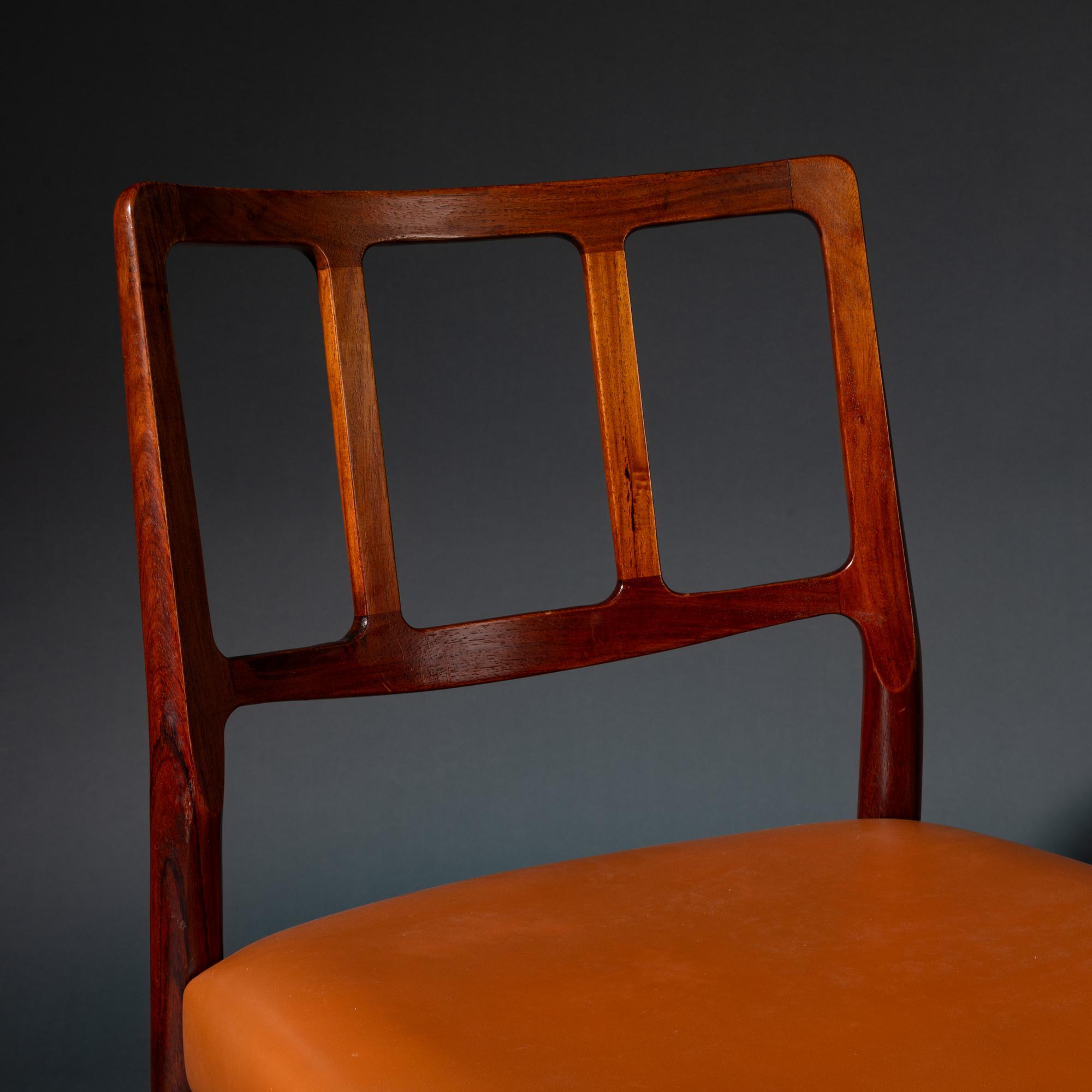 Pair of Dining Chairs Uldum Møbelfabrik, Denmark