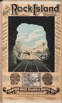 [TRANSPORTATION]. The Great Rock Island Route . Chicago: J.M.W. Jones Stationery & Print Co.