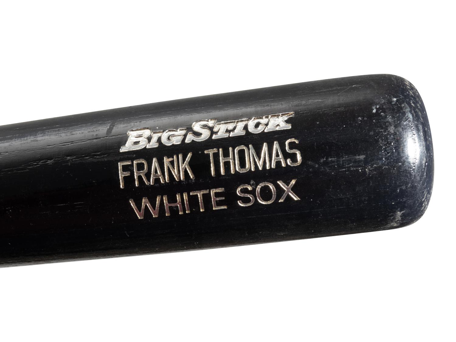 A Frank Thomas Game Used Bat,