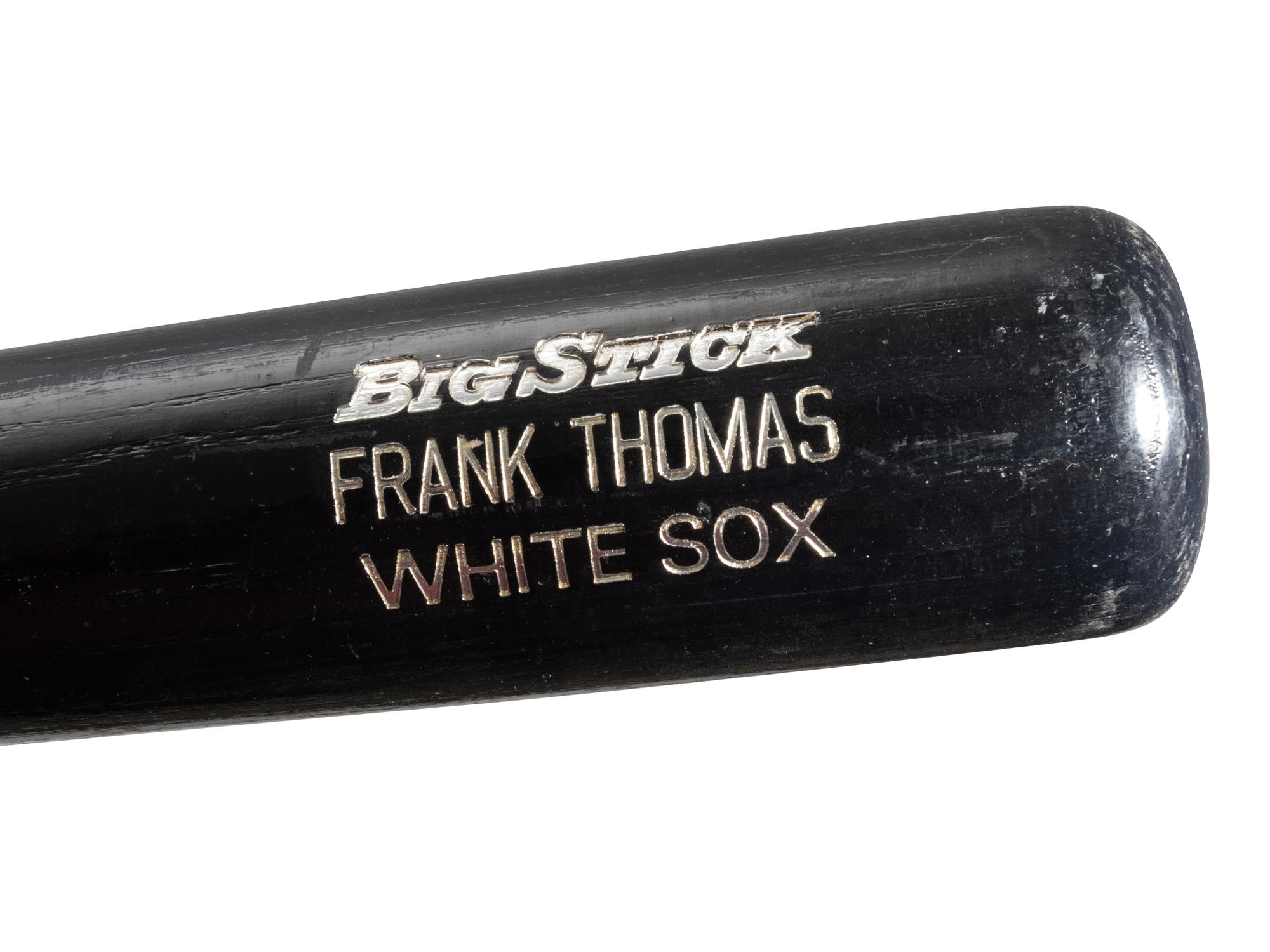 A Frank Thomas Game Used Bat,