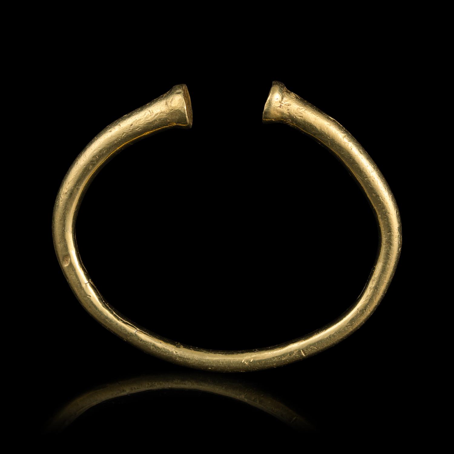 A Chinese Gold Vajra Ring, Dali Kingdom, Song Dynasty 宋 大理囯 金剛環