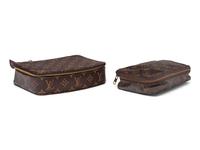 Two Louis Vuitton Monogram Pouches