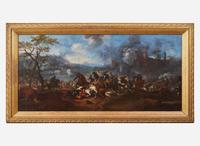 Follower of Jacques Courtois (French, 1621–1676) - Military Skirmish
