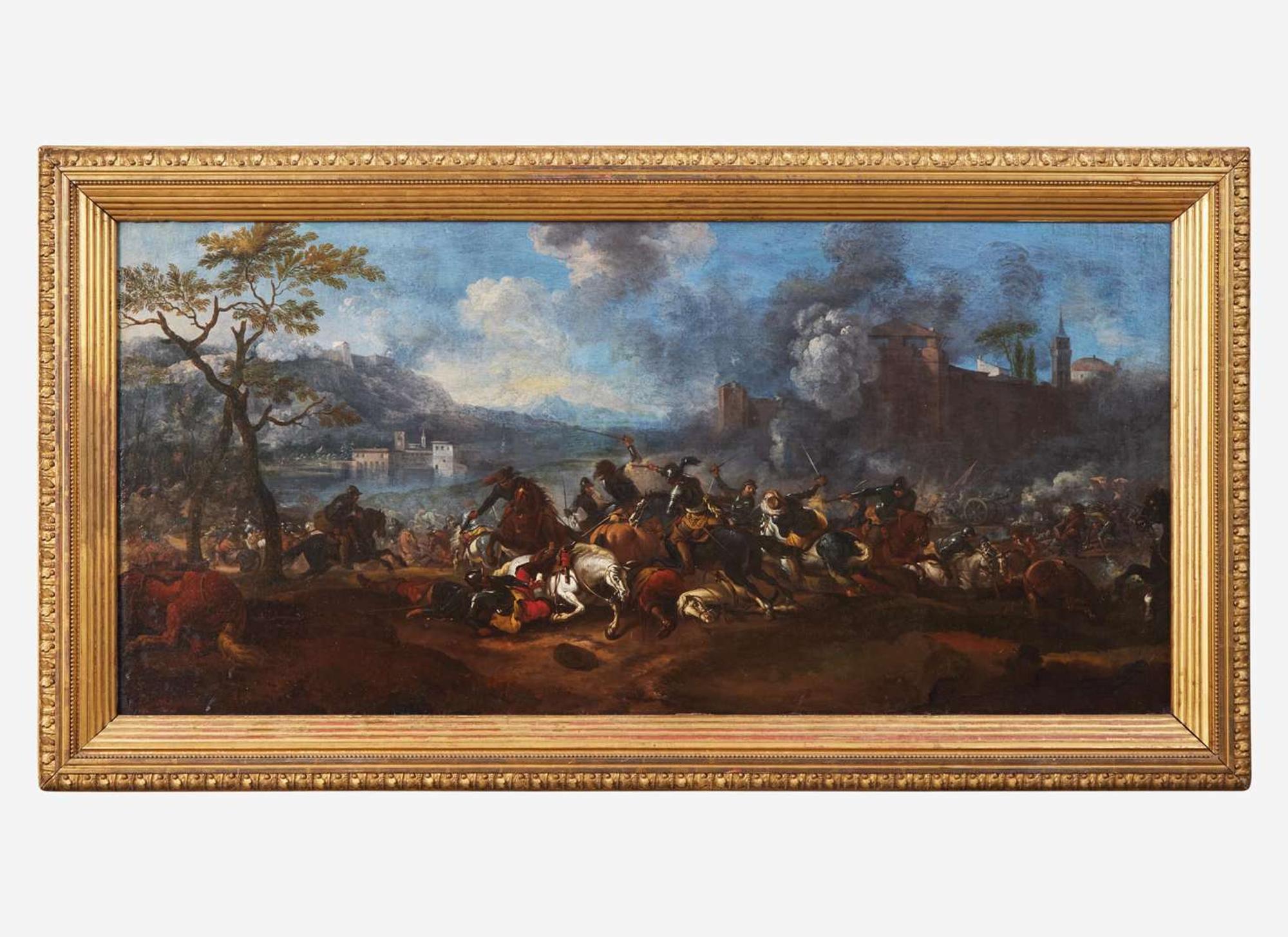 Follower of Jacques Courtois (French, 1621–1676) - Military Skirmish