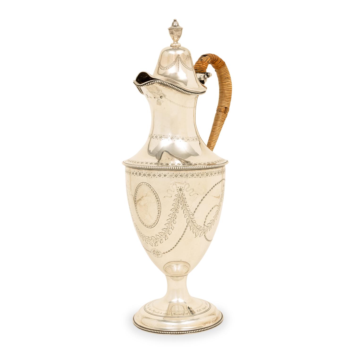 A George III Silver Beer Jug