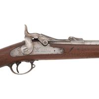U.S. Springfield Model 1877 Trapdoor Rifle Altered to Carbine Configuration