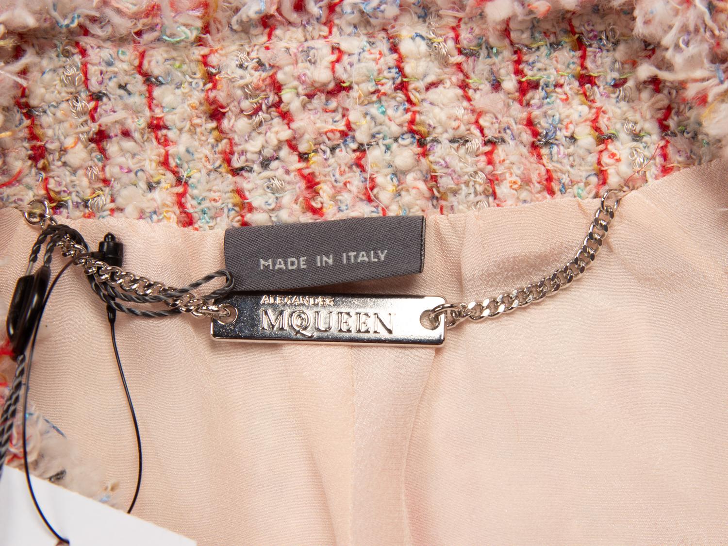 Alexander McQueen, Frayed Tweed Jacket