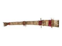 Cree Beaded Hide Scabbard