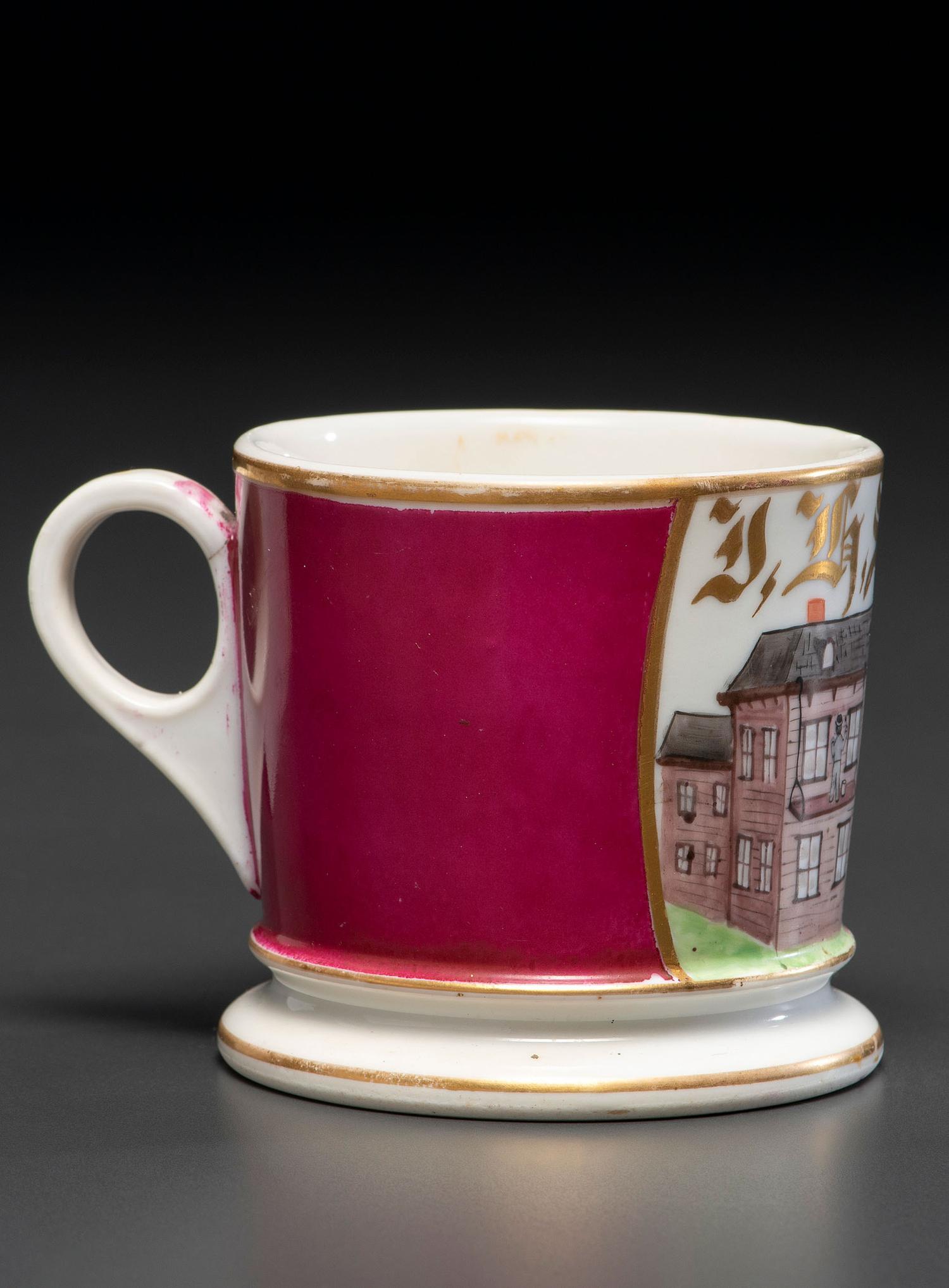 A House Painter's Porcelain Occupational Shaving Mug