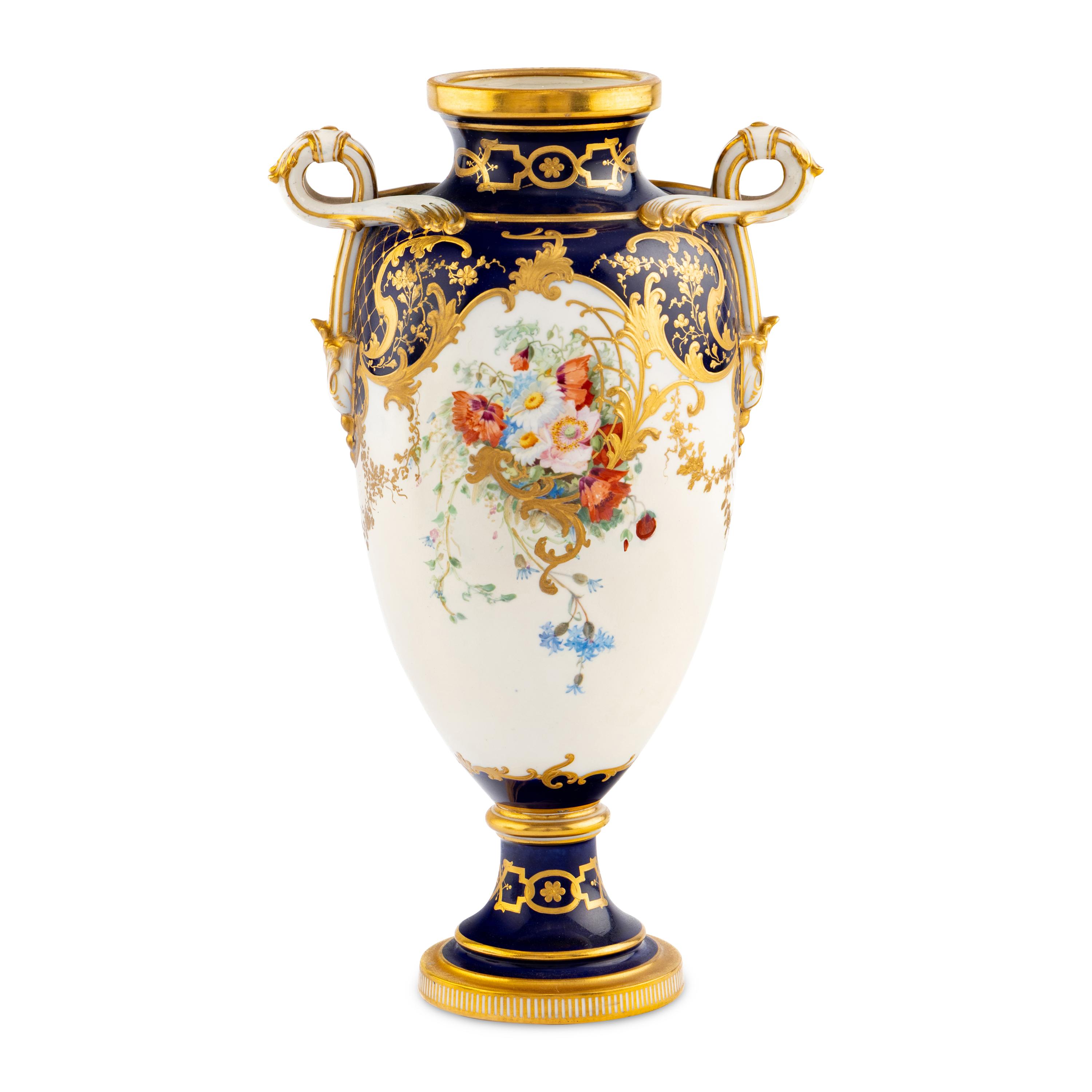 A Minton Porcelain Vase