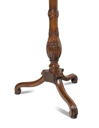 A George III Mahogany Candle Stand