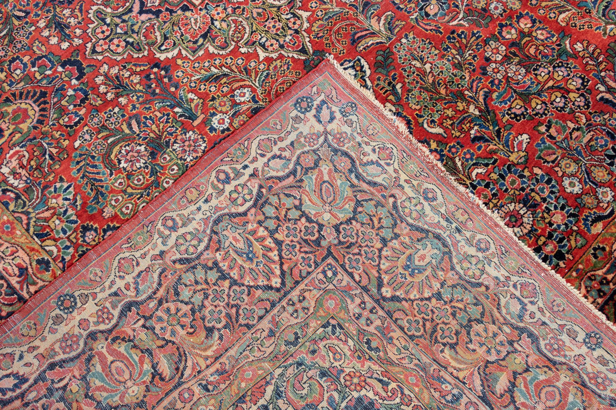 A Kirman Wool Rug