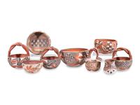 Collection of Isletta Pottery