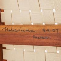 Mira Nakashima (American, b. 1942) Long Chair, George Nakashima Woodworker, New Hope, Pennsylvania, 2007