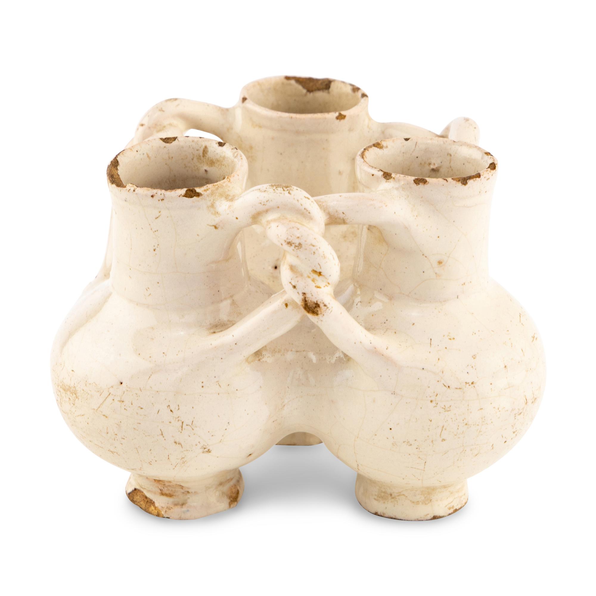 An English Delftware Fuddling Cup