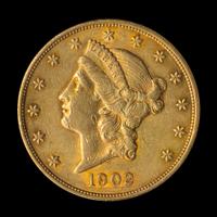 A United States 1902 Liberty Head $20 Gold Coin