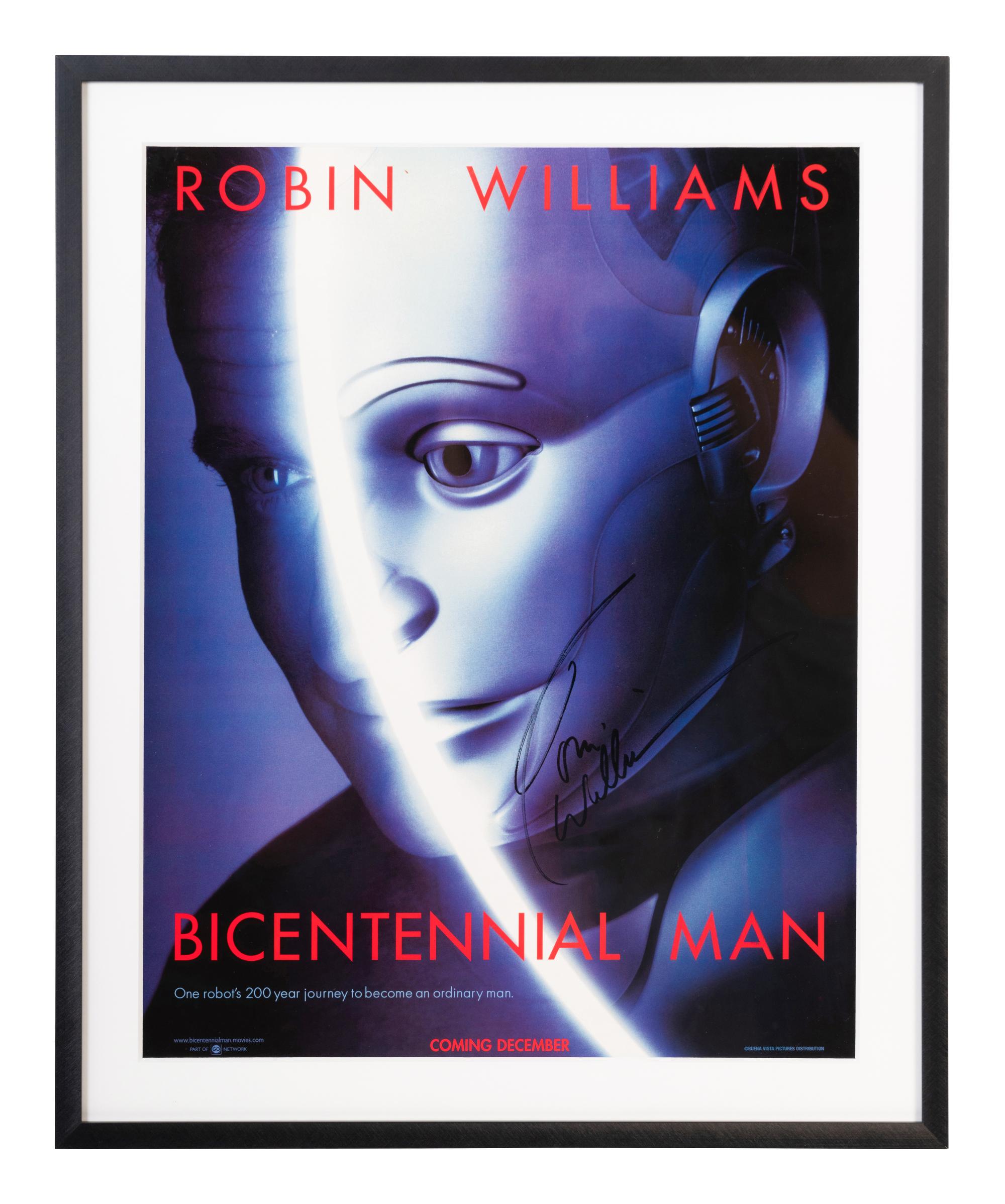 (Celebrity Memorabilia) WILLIAMS, Robin (1951-2014). A group of 4 Robin Williams items, comprising: