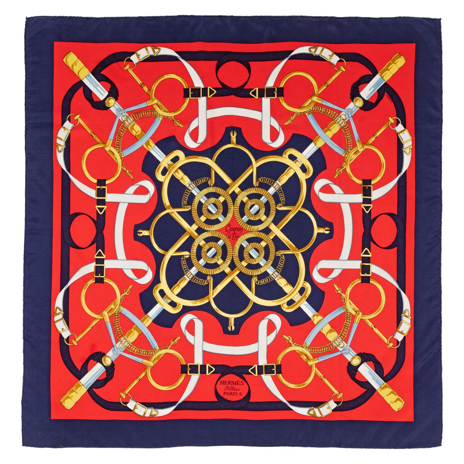 Hermès 90cm Silk Scarf