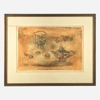 Zao Wou-Ki (Chinese/French, 1920-2013) La Théière (The Tea Pot)