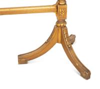 A Pair of Empire Style Giltwood and Gilt Metal Hanging Racks