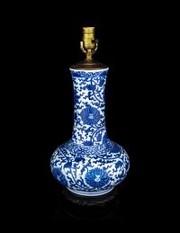 A Blue and White Porcelain Vase