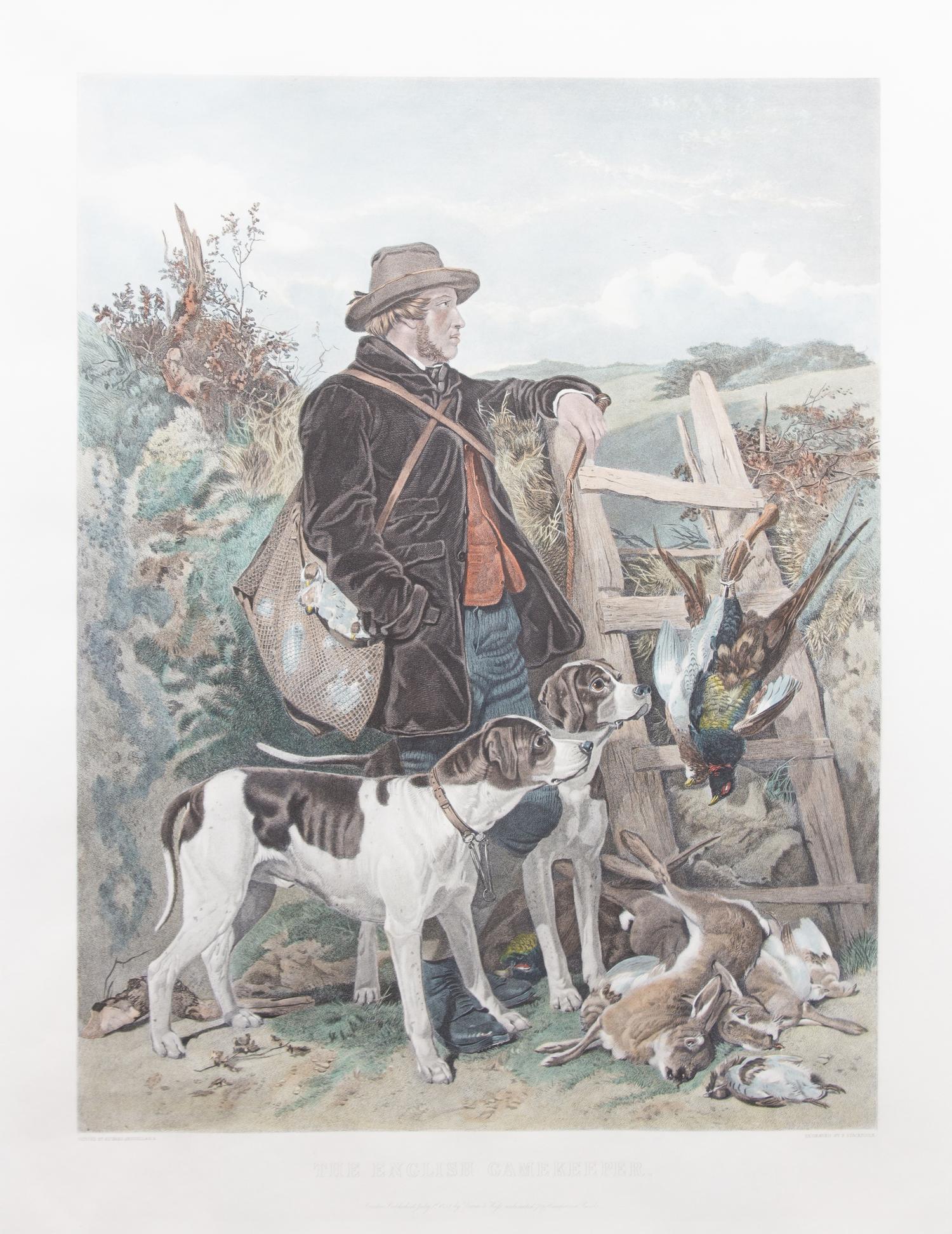 A Pair of English Color Engravings — After Frederick Stacpoole, (English, 1813-1907)