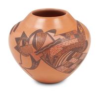 Polychrome Pottery Jar