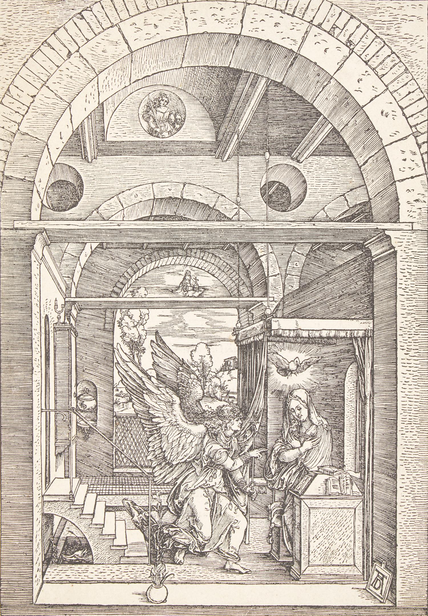 Albrecht Dürer (German, 1471–1528) — The Annunciation (from Life of the Virgin ), ca. 1503