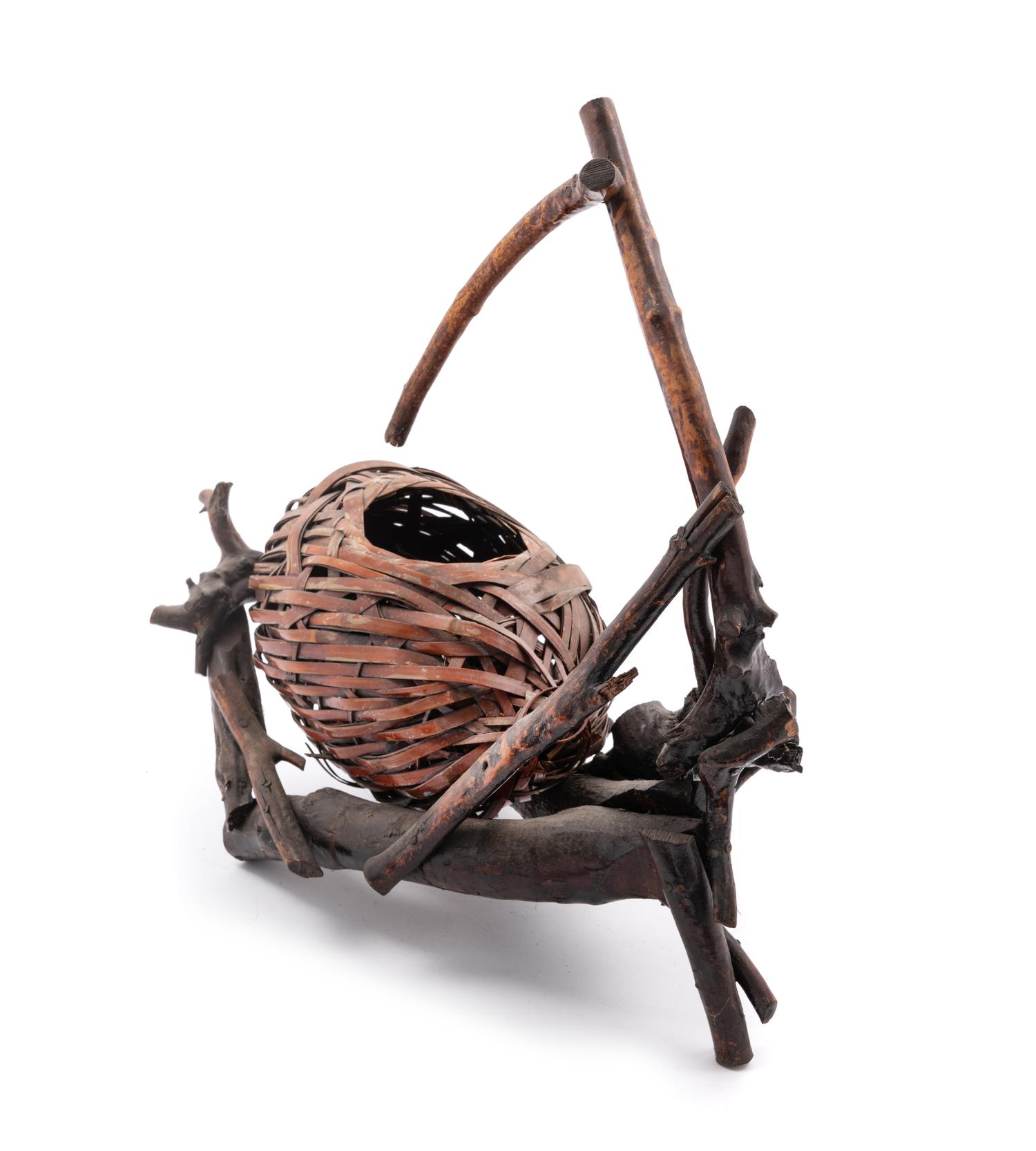 A Japanese Bamboo Carving