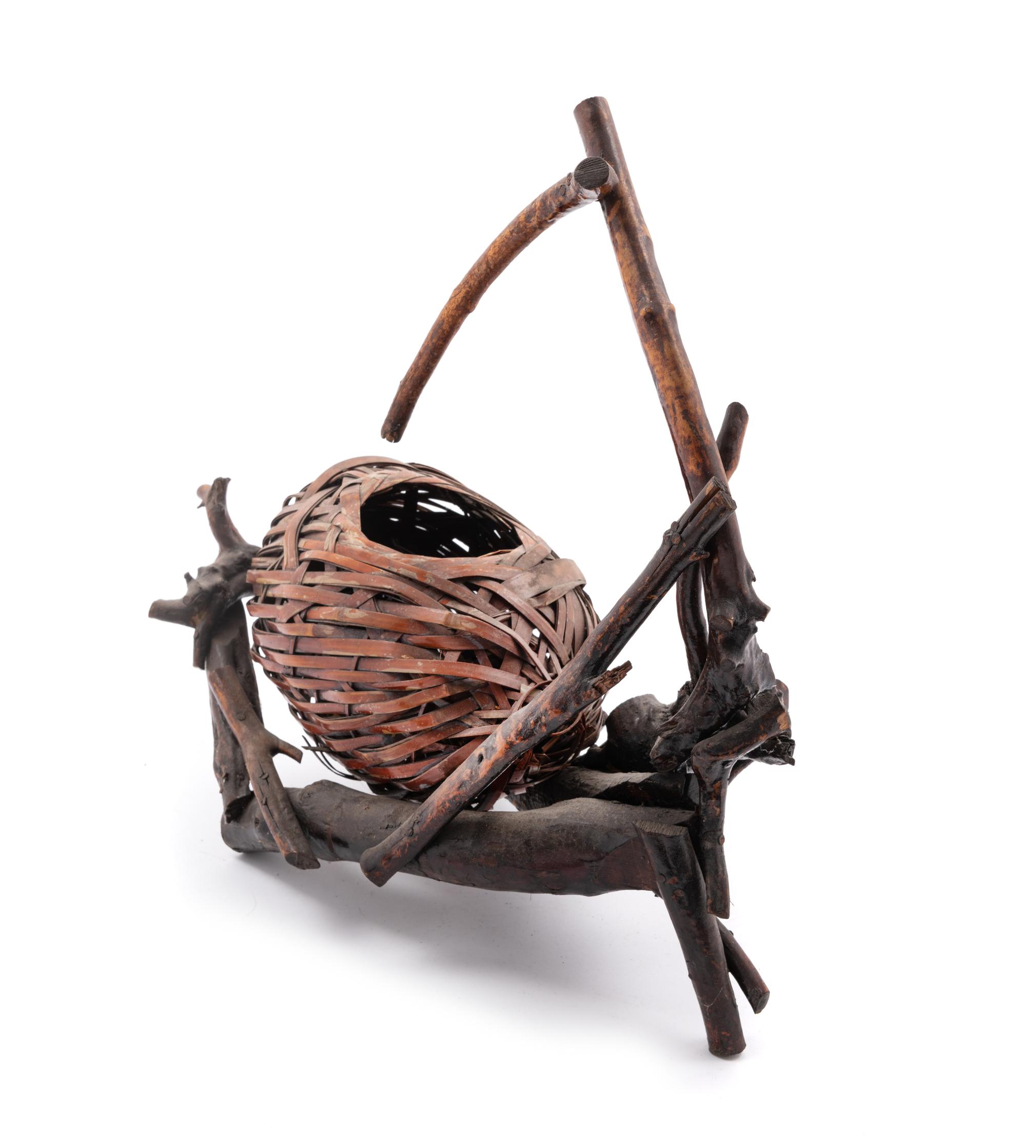 A Japanese Bamboo Carving