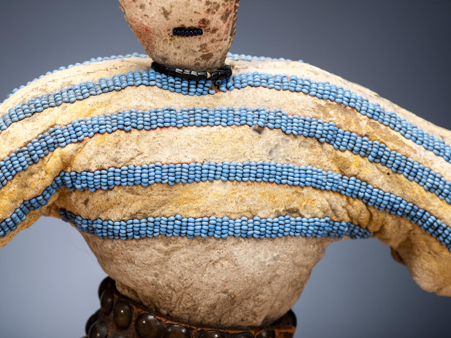 Sioux Beaded Hide Doll