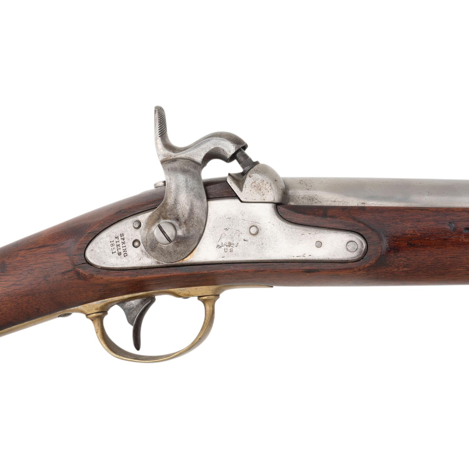 US Model 1847 Springfield Cavalry Musketoon Altered to Cadet Musketoon
