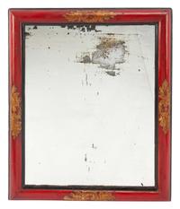 An Italian Parcel Gilt Mirror