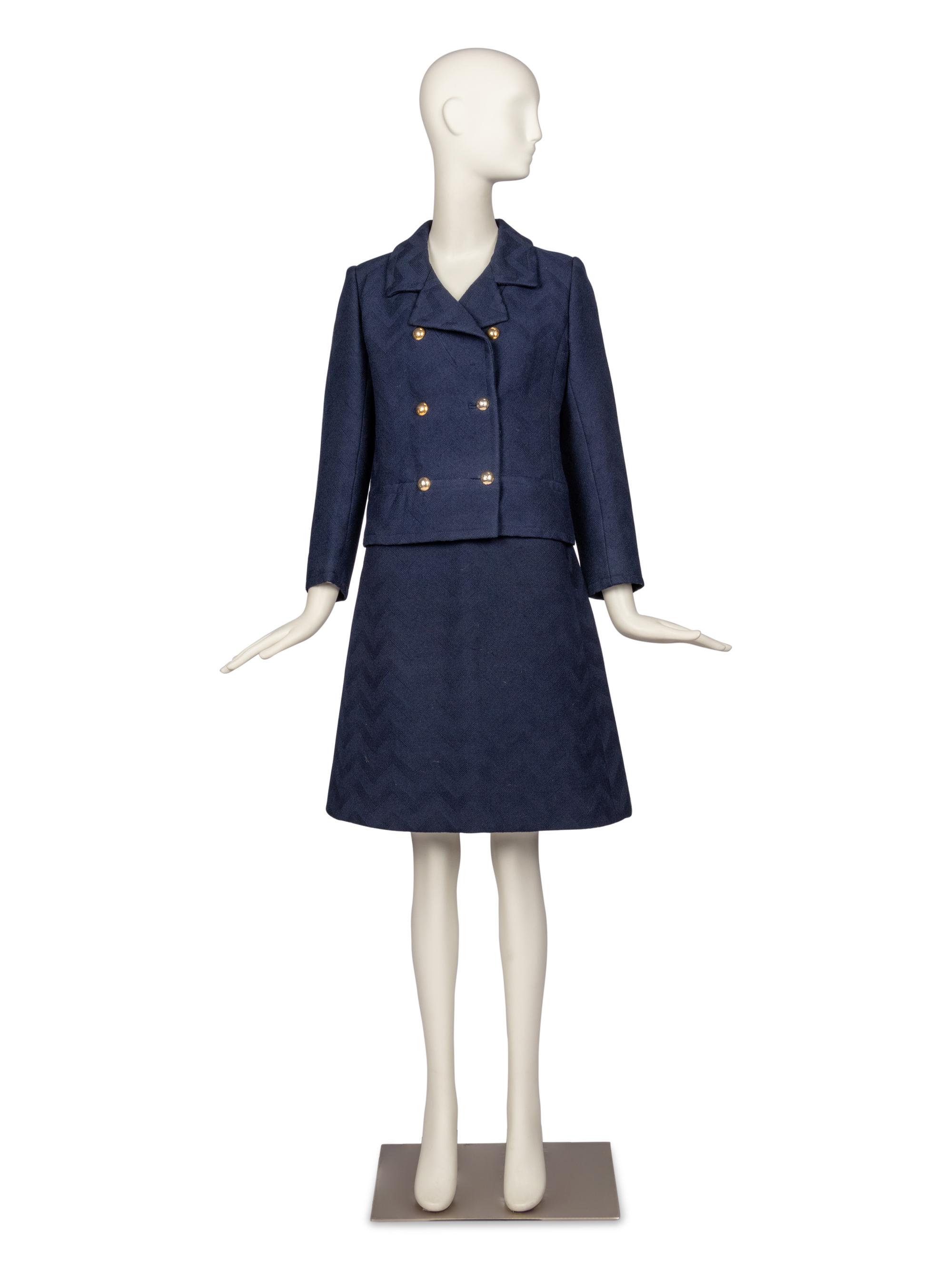 Yves Saint Laurent Patron Original Suit, 1966