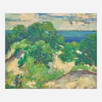 Abram Molarsky (American/Russian, 1883–1951) Beach Walk