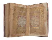 QUR’AN, Illuminated Arabic manuscript on paper. [Copied in Mosul, ca A.H.1120 / ca 1708].