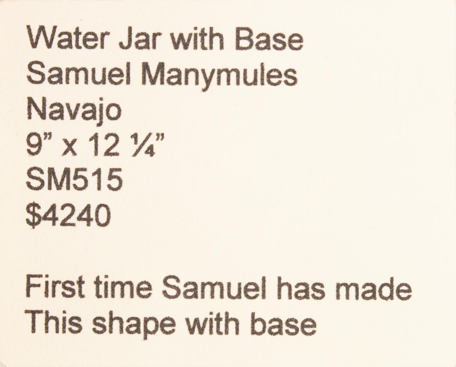 Water Jar Lot is located and will ship from Denver, Colorado.