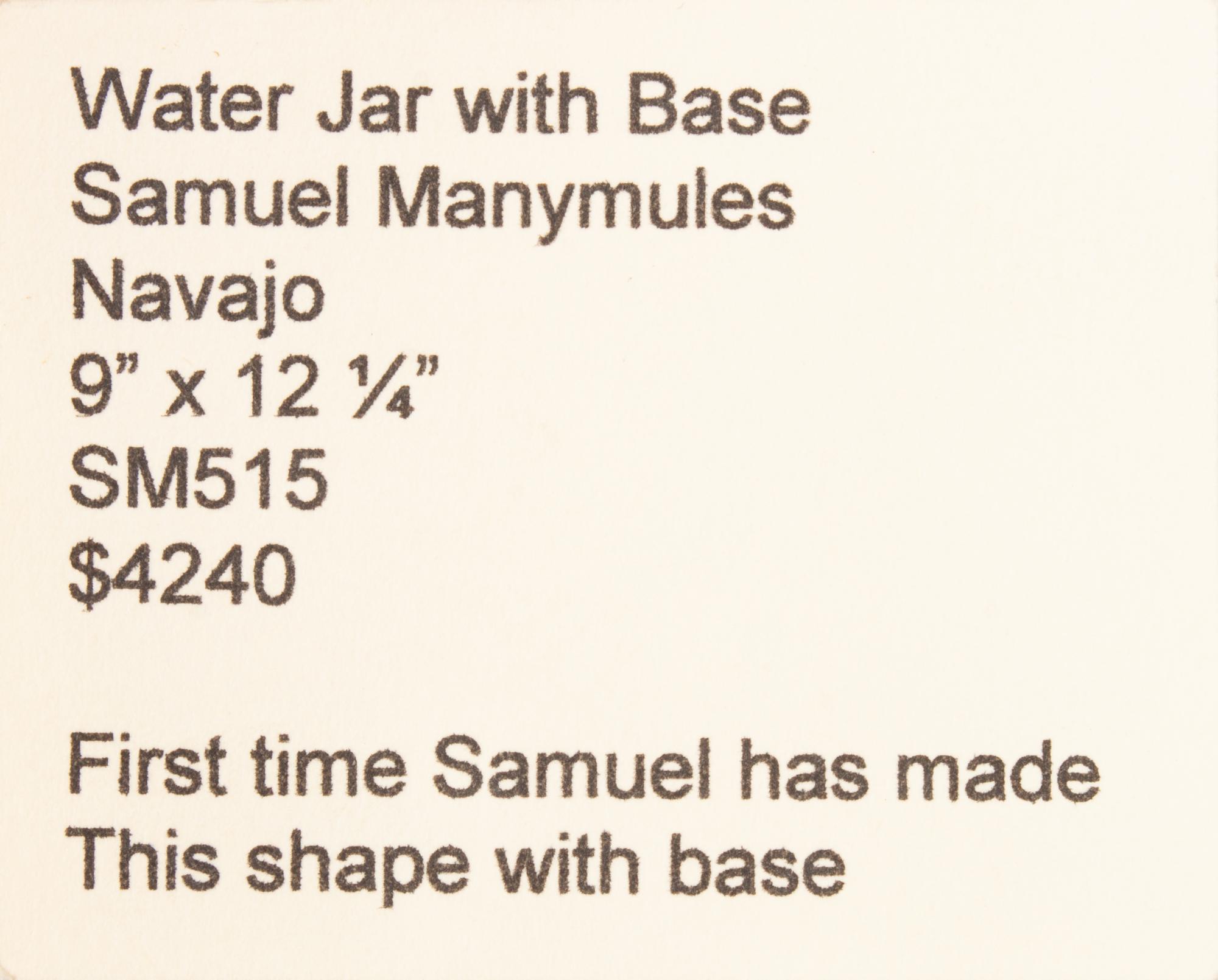 Water Jar Lot is located and will ship from Denver, Colorado.
