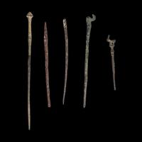 Fourteen Greco-Roman Bronze Utilitarian Objects